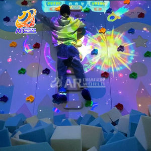 Proyección interactiva de pared para Parque de Atracciones <span class=keywords><strong>AR</strong></span>, proyección de suelo, juegos interactivos 3D para niños, escalada mágica, parque infantil - Product Image 2