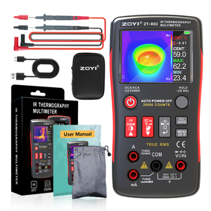 Zoyi ZT-R02 tích hợp nhiệt vạn năng 240x240 IR Độ phân giải 200mk Độ nhạy 5 bảng màu Độ chính xác cao sàn HVAC - Product Image 6