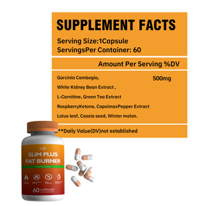 Kapsul BASE OEM Slim Plus Fat Burner Detoksifikasi Sehat untuk Meningkatkan Metabolisme, Membakar Lemak & Menekan Nafsu Makan - Product Image 3