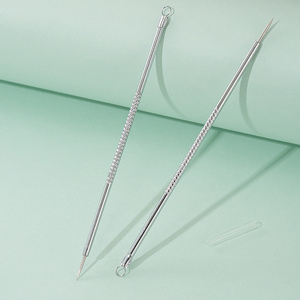 LMLTOP Private Label Double-End Stainless Steel Acne Needle B0745 Nose Head Hands Remover <strong>Blackhead</strong> Pimple Skin Care <strong>Extractor</strong> - Product Image 2