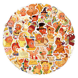 สติกเกอร์ลายกราฟฟิตี้รูปดาวน่ารัก 60 ชิ้น สำหรับตกแต่งโทรศัพท์ - Product Image 2
