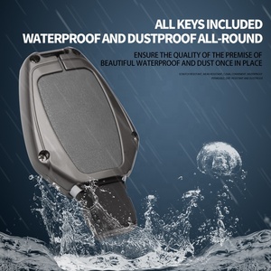 Cover per Chiavi Auto in Lega di Zinco per Mercedes Benz <span class=keywords><strong>Classe</strong></span> <span class=keywords><strong>A</strong></span>, B, C, S, AMG, GLA, CLA, <span class=keywords><strong>GLC</strong></span>, W176, W221, W204, W205 - Product Image 2