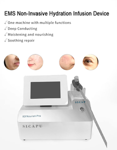 Máquina de belleza 5D Nourish Pro con infusión no invasiva por chorro, modos ajustables, pulverización de esencia para nutrir la piel del rostro y el cuero cabelludo - Product Image 2