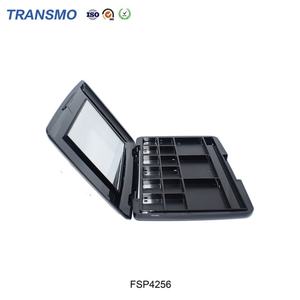 Boîte à poudre en gros, contenants transparents en plastique doré pour crème, blush, maquillage, palette de fards à paupières, palette de contour, poudre - Product Image 5