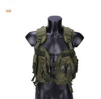 Nouveau Gilet Tactique 900D Oxford à Libération Rapide Système MOLLE Porte-Plaque Étanche Anti-Froid pour Tenue d'Entraînement Extérieur