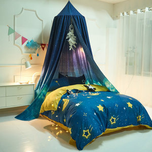Vendite calde floreale fata per le ragazze letto protetto letto del bambino a baldacchino corona zanzariere per interni - Product Image 4