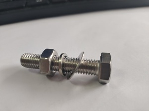 Fastener nhà sản xuất chất lượng tốt giá thấp thép không gỉ <span class=keywords><strong>SS304</strong></span> M8 <span class=keywords><strong>Hex</strong></span> bu lông và <span class=keywords><strong>Hex</strong></span> <span class=keywords><strong>NUT</strong></span> - Product Image 3