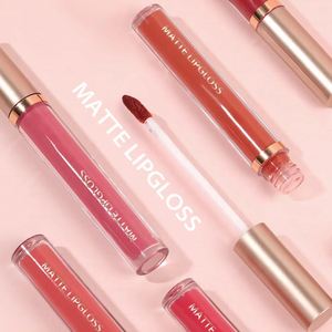 Custom Logo <b>Lip</b> <b>Gloss</b> Set - GLAXE/GRAPE/ORNGE <b>Flavors</b> Vibrant Colors & Long-Lasting Shine OEM/ODM Private Label - Product Image 5