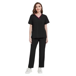 Conjunto de exfoliación quirúrgica para Hospital para mujeres, uniforme médico para médicos, enfermeras, dentistas, salón de belleza, ropa de trabajo, accesorio <span class=keywords><strong>rico</strong></span> - Product Image 5