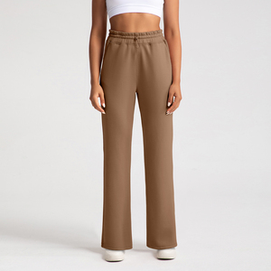 <span class=keywords><strong>Pantaloni</strong></span> da Yoga in Modal Effetto Sabbia per Donne, Vita Alta, Vestibilità Comoda, per Corsa, Sport e Fitness - Product Image 3