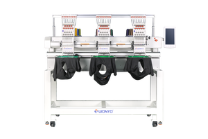 Trung Quốc tốc độ cao 3 đầu 9 kim máy thêu hình ống Điều kiện Mới máy vi tính cap & T-Shirt máy thêu - Product Image 6