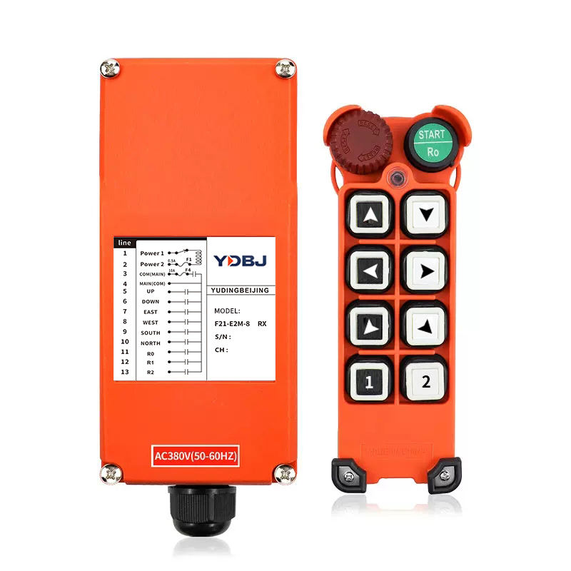 1 transmitter and 1 receiver