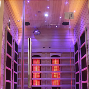 Hot Bán 2 Người Ánh Sáng Sóng Phòng Xông Hơi Thấp EMF Thông Minh Phòng Tắm Hơi - Product Image 4