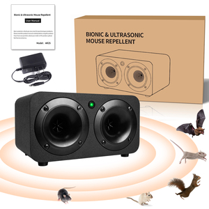 Répulsif efficace de souris ultrasonique et de rongeur pour l'entrepôt de garage d'usine grand répulsif ultrasonique de rongeur de couverture d'espace - Product Image 1