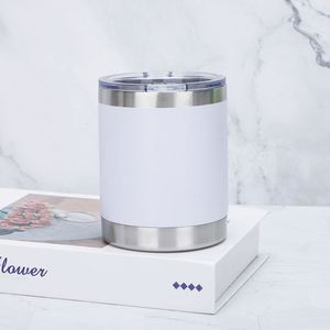10oz Powder Coated Stainless Steel Sublimation Blank Tumbler <b>Double</b> <b>Wall</b> Thermal <b>Mug</b> for Outdoor Sports Use - Product Image 2