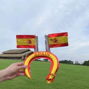 Decoraciones de Fiesta Personalizadas al por Mayor, Diademas <span class=keywords><strong>con</strong></span> <span class=keywords><strong>Globos</strong></span> de Bandera Nacional, <span class=keywords><strong>Globos</strong></span> Inflables <span class=keywords><strong>con</strong></span> Temática de Países, <span class=keywords><strong>Globos</strong></span> de Aluminio - Product Image 2