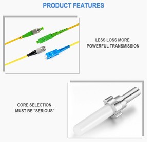 Pathcore Simplex Fiber <strong>Optic</strong> Cord Sc Apc Simplex <strong>Patchcord</strong> - Product Image 5