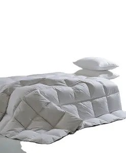 Оптовая продажа роскошного стеганого одеяла из белого утиного пуха