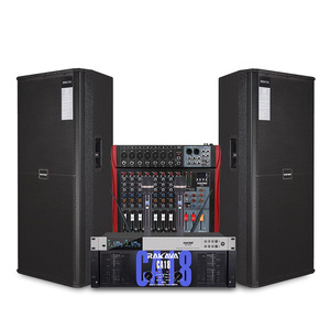 Sistema de Sonido RAKAVA, Altavoces Dobles de 15 Pulgadas, Kit de Audio Profesional para Bodas, Bares y Eventos - Product Image 3