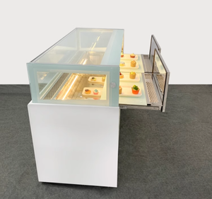 Ngăn kéo loại bánh Showcase hiển thị tủ lạnh thương mại bánh tủ lạnh Showcase làm mát không khí tủ trưng bày - Product Image 2