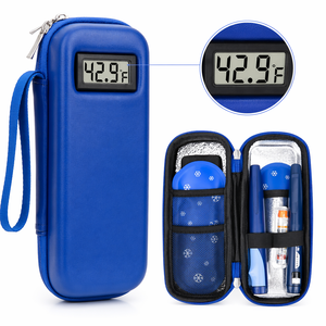 Estuche Refrigerante Aislado de EVA para Insulina con Pantalla de Temperatura, Organizador de Viaje, Almacenamiento, Personalizable con Nuevo Logotipo, Venta al por Mayor OEM a Granel - Product Image 1
