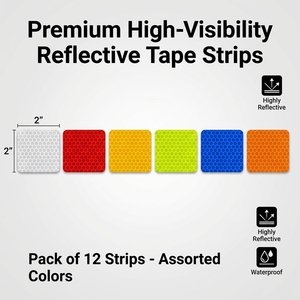 Ruban de signalisation réfléchissant imperméable en gros, ruban de sécurité microprismatique pour véhicules commerciaux et engins de chantier - Product Image 3