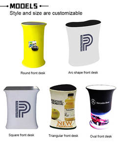 定制印刷可折叠展台，带拉伸织物防水和LED灯，适用于贸易展览促销 - Product Image 4