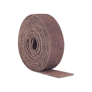 Rouleau de tissu abrasif non-tissé 3M WR-RL longueur 10 m largeur 100 mm rouge fin - Product Image 1