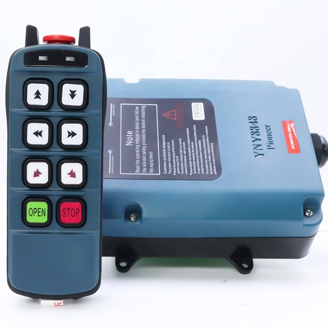 New Styles Smart 6 Buttons Double Speed Industrial Lifting Wireless Remote Control Hoist Crane Radio Remote Control