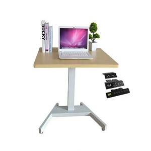 Best Rui Tong Electric Portable Metal Standing <strong>Trestle</strong> <strong>Desk</strong> with One Leg Adjustable Height Extendable &amp; Modern Design - Product Image 5