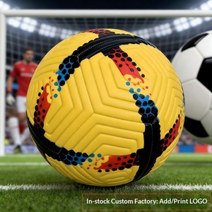 Ballon de football d'entraînement et de compétition transfrontalier Taille 5 (26 USA Canada Mexique) en PVC cousu à la machine Modèle WST-005 Fabriqué en Chine - Product Image 4