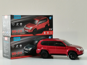 Mini Altavoz Karaoke Portátil Inalámbrico WS-211 1200mAh con Forma de Coche SUV, Bluetooth TWS y Radio <span class=keywords><strong>FM</strong></span> - Product Image 5