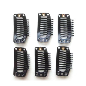 9-shot <b>clip</b> <b>Snap</b> Comb <b>Clip</b> for Hair Extension Wig Attachment Durable <b>Clip</b> for Daily and Salon Use - Product Image 5