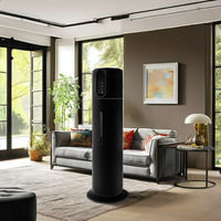 Humidificateur à ultrasons à brume froide 9L Appareil à eau silencieuse à remplissage par le haut Humidificateurs intelligents pour chambre électrique Diffuseur d'huile
