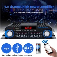Module amplificateur stéréo compact BT-998 à sortie directe d'usine, récepteur audio numérique à basses profondes pour mise à niveau audio automobile