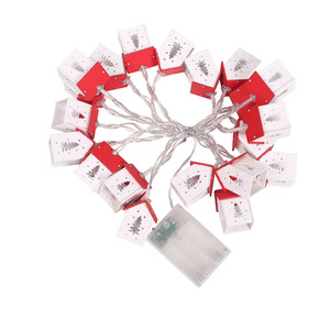 Christmas LED House String Lights Battery Operated <b>Decorative</b> <b>Lighting</b> For Holiday Indoor Outdoor Use - Product Image 5