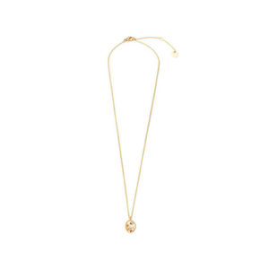 Collana in acciaio inossidabile Virgo con ciondolo minimalista placcato oro per donna da indossare tutti i giorni - Product Image 3
