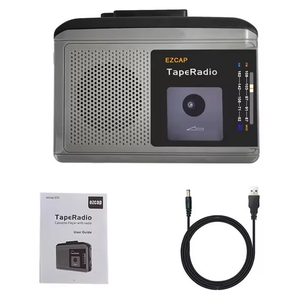 Reproductor de Casetes de Música AM FM Personal, Reproductor de Casetes de Audio de 3.5MM, Convertidor a Reproductores de MP3 - Product Image 1