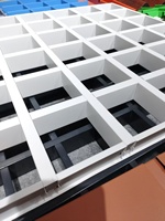Grille de plafond en treillis de vigne combinée - Design moderne pour hôtels, appartements et supermarchés