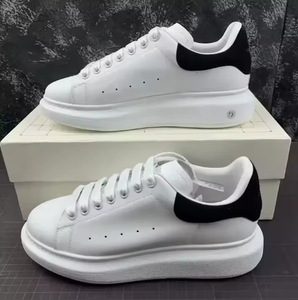 Luxury Designer <b>Shoes</b> <b>Mens</b> Womens Platform MC <b>Black</b> <b>White</b> MQ Sneakers Mqqueen Trainers - Product Image 1