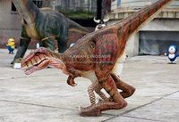 Costume de dinosaure télécommandé, Simulation d'un dinosaure, fait à la main, Costume de prédateurs t-rex pour spectacle de scène