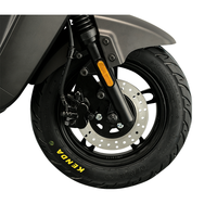 Moped électrique tendance 60V21AH 500W avec batterie amovible, scooter électrique 45 km/h pour utilisation en ville