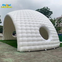 Tente dôme igloo gonflable personnalisée, tente de neige gonflable, tente de neige gonflable pour l'extérieur