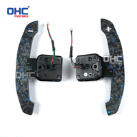 Extensions de palettes de changement de vitesse magnétiques en fibre de carbone forgée pour Audi B9 B9.5 A/Q/S/RS A4 Q8 S4 S5 SQ5 SQ8 RS3 S1 S2 S3 SQ7 – Stock USA