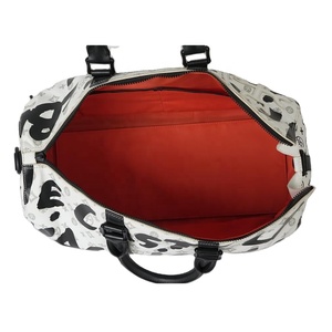 <strong>Leather</strong> Gym <strong>Holdall</strong> for <strong>Women</strong>,Custom <strong>Leather</strong> Gym Duffel Bags,<strong>Leather</strong> Handbags Duffel Bag with Printing for Sports - Product Image 4