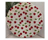 Nouvel oreiller décoratif gonflable en peluche douce tissée sur mesure avec motif floral