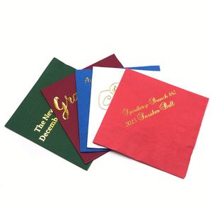 Serviettes en papier carrées écologiques pour la restauration et les événements - Product Image 3
