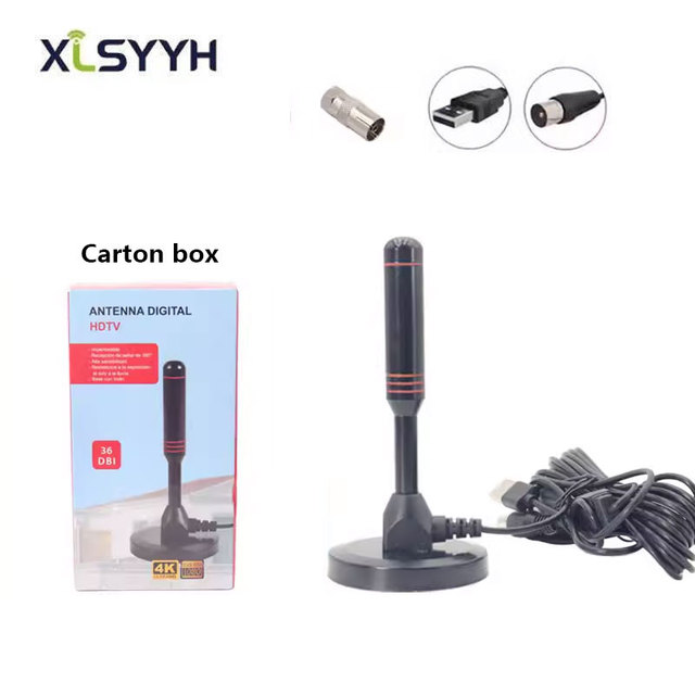 4K digital TV DTV high-definition antenna, TV broadcasting, DTMB ground wave antenna amplifier, receiver antenna