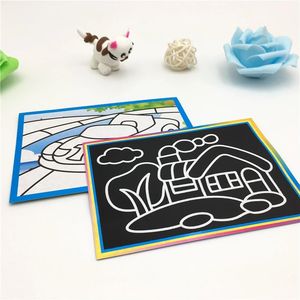 Tablero de dibujo mágico arte niño pintura tarjetas creativas pegatinas aprendizaje educación juguete libro para colorear para niños - Product Image 5