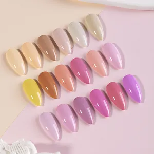 Großhandel Maniküre Nail Art Malerei liefert Private Label 48 Farben UV-Gel 15ml Gel Polish UV Nagellack Set einweichen